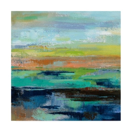 Silvia Vassileva 'Delmar Sunset III' Canvas Art,35x35